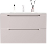 Style Line Тумба под раковину Марелла 80 Люкс Plus антискрейтч подвесная карамель матовая